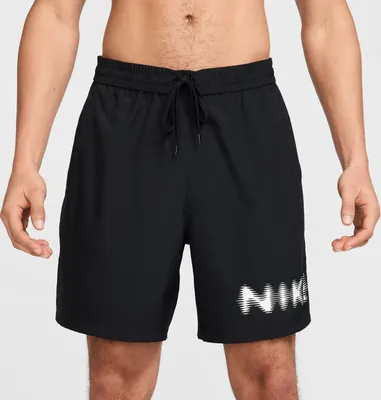 Produktbild von Nike M Nk Df Form 7In Ul Short Swoo Black/White Black/White Xxl