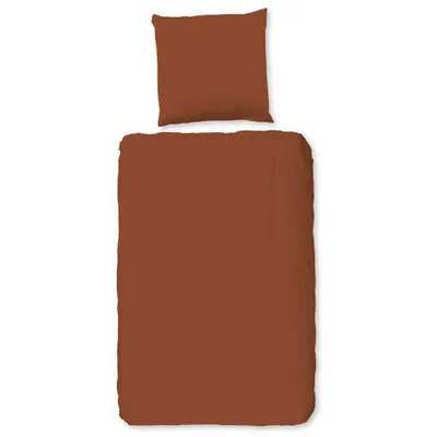 Obrázek produktu pro dobré ráno Renforcé ložní prádlo 2-dílné povlečení na přikrývku 135 x 200 cm povlak na polštář 80 x 80 cm 0270.87.08 Terra