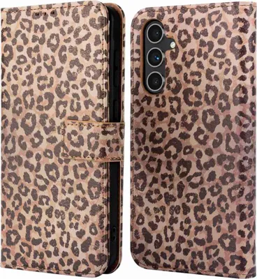 Zdjęcie produktu dla imoshion Design Bookcase dla Samsung Galaxy A54 (5G) - Leopard Mood