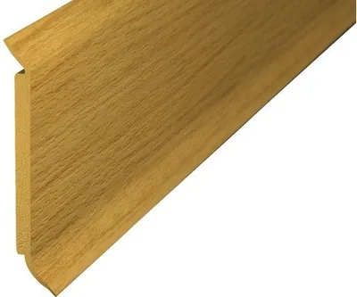 Produktbild von Prinz Kernsockelleiste Hartschaum Eiche hell 60x2500 mm