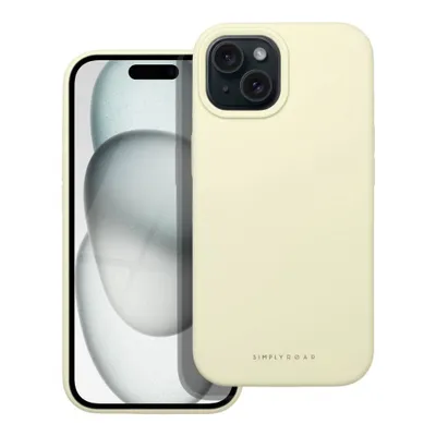 Produktbild von ROAR case CLOUD SKIN passend für IPHONE 15 Light Yellow
