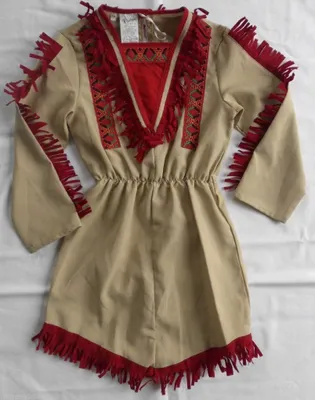 Produktbild von Ke02295-140-A braun-rot Krieger Mädchen Gr.140