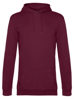Immagine prodotto di B&C - Felpa con cappuccio da uomo FK3057 (XL) (rosso vino)