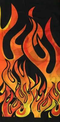 Produktbild von PiWear Schlauchschal Flames Black