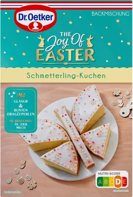 Zdjęcie produktu dla Dr Oetker Wielkanocne ciasto motylkowe opakowanie 560g