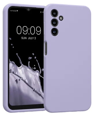 Produktbild von kwmobile Hülle kompatibel mit Samsung Galaxy A14 5G - Hülle Silikon gummiert - Handyhülle - Handy Case in Lavendel