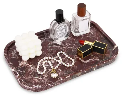 Image de Omgoods - Plateau en marbre naturel pour la cuisine et la salle de bain