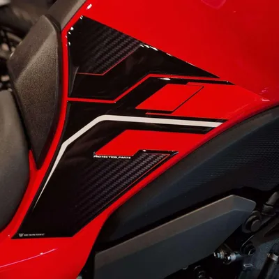 Zdjęcie produktu dla Naklejki motocyklowe dla Yamahy Tracer 7 (model 2025-2026) z efektem 3D