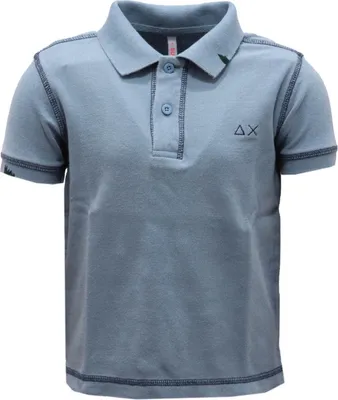 Immagine prodotto di 8069AH polo bimbo boy SUN68 light blue Cotone polo-shirt