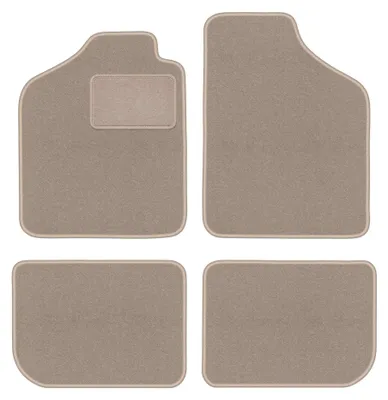Immagine prodotto di Tappetini in moquette per Fiat Uno 1983-2001 (hatchback) – set 4 pezzi, beige, su misura – Wielganizator LUX