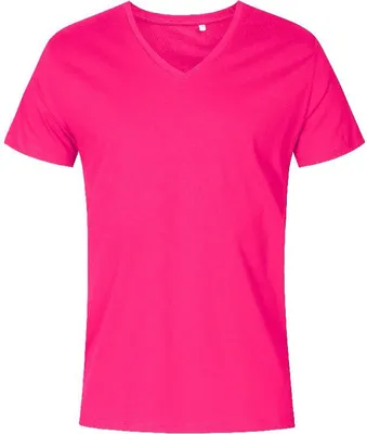 Produktbild von X.O V-Ausschnitt T-Shirt Herren, Pink, XL