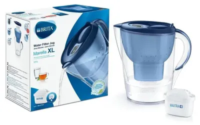 Zdjęcie produktu dla Dzbanek filtrujący Brita MARELLA XL MEMO 3.5L - NIEBIESKI, 3.5L