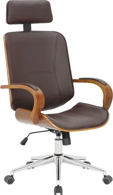 Produktbild von Bürostuhl Dayton walnuss/braun
