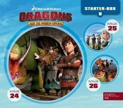 Produktbild von Dragons-Starter-Box(8)-Hörspiele