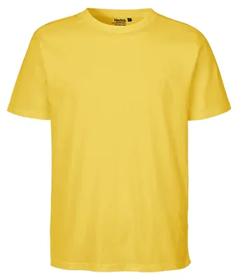 Image de Neutre - T-shirt pour hommes/femmes Unie LT3459 (XL) (Jaune)