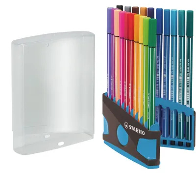 Immagine prodotto di STABILO Pen 68 marcatore Medio Multicolore 20 pz