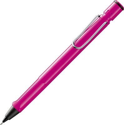Produktbild von LAMY Druckbleistift Safari PINK mit Mine 0,5mm und Radiergummi