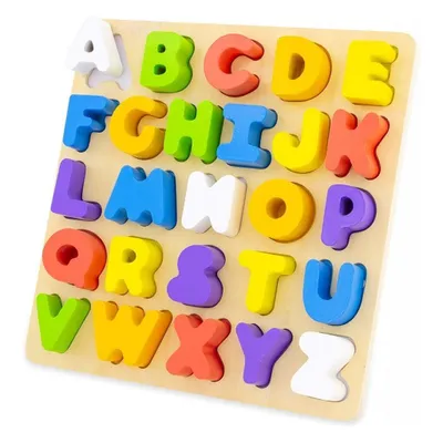 Produktbild von Ulysse Houten Alfabet Puzzel 26 Stukjes