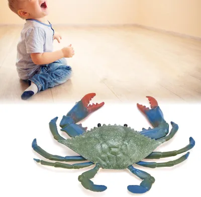 Obrázek produktu pro Realistické mořské zvíře Krab Model Simulovaná plastová dětská vzdělávací hračka (PL127524)