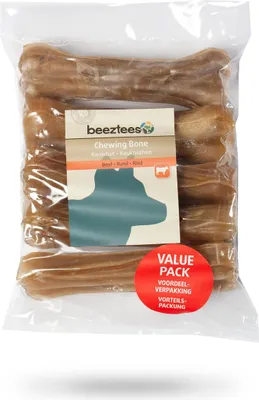 Produktbild von Beeztees Kauknochen Rinderhaut, Maße: 14 cm
