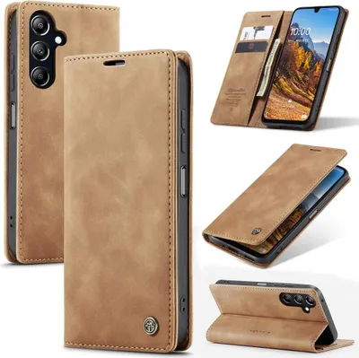 Produktbild von Samsung Galaxy A26 Hülle - CaseMe 013 Klapphülle - Braun