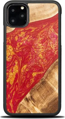 Image de Bewood Étui unique pour iPhone 11 Pro Max - Néons - Paris