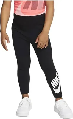 Imagen del producto de Leggings deportivos Nike para niños, color negro, tallas 4-5 años, para niños y niñas