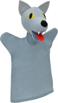 Produktbild von Handpuppe Wolf, 28cm