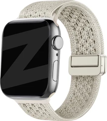 Produktbild von Bandz Vintage Nylon Armband Apple Watch Series 1 2 3 4 5 6 7 8 9 10 SE 38 40 41 42mm Magnetisch Verstellbar