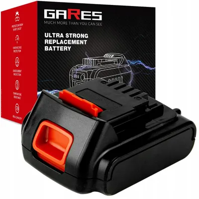 Produktbild von Gares Akkupack zum Zellentausch für Black Decker BL1314 BL1114 | 14,4 V 2 Ah Inny | Ersatz-Zellenpack für Werkzeugakkus | Profi-Qualität Gares®