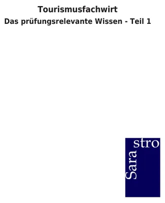 Produktbild von Tourismusfachwirt