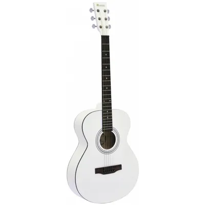 Immagine prodotto di DIMAVERY AW-303 chitarra acustica bianca