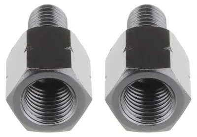 Produktbild von Citomerx Spiegeladapter schwarz (Spiegel: M10 Rechtsgewinde / Lenker: M8 Linksgewinde)