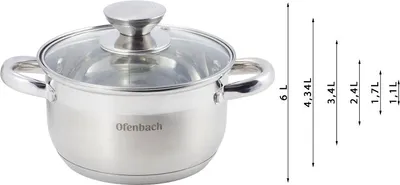 Produktbild von Kochgeschirr Set Kochgeschirr-Set  Induktion Ofenbach