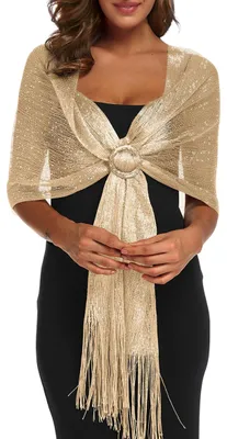 Productafbeelding van Omgoods - Elegante Sjaal en Stola voor Avondkleding