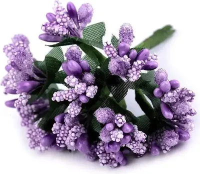 Immagine prodotto di Bouquet / fiore decorativo viola lavanda