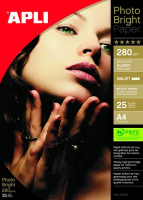 Obrázek produktu pro agipa Foto-Papier bright PRO, DIN A4, 280 g/qm, hochgl„nzend