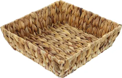 Produktbild von Schale aus Wasserhyazinthe 28x28 cm, Dekoschale, Obstschale
