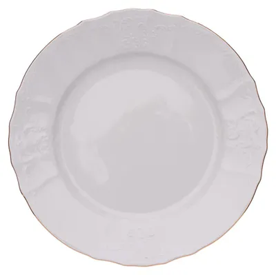 Produktbild von Thun, 1794, flache Schale, 30 cm Durchmesser, Golddekor, Marke: Thun