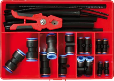 Produktbild von Kunzer Druckluftreparaturset, 22-tlg. 7TDR24