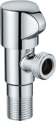 Produktbild von INF Edelstahl Eckventil - Hoher Durchfluss für Toilette und Küchenarmatur