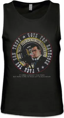 Produktbild von Urban Backwoods Vote For Rathcock Machete, Ärmelloses T-Shirt, Farbe: Schwarz, Größe: XL