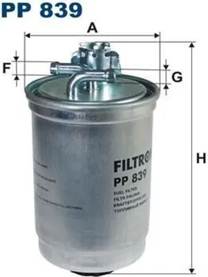 Produktbild von Kraftstofffilter FILTRON PP 839