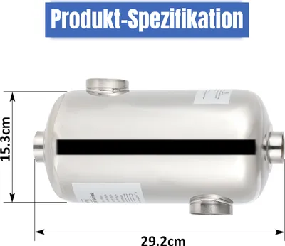 Produktbild von Aopunly Poolheizung 28KW Edelstahl Wärmetauscher Schwimmbadheizung