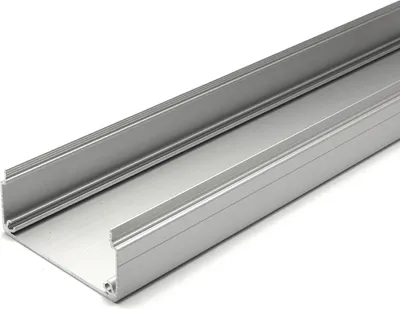 Produktbild von Länge 1670mm - Kabelkanal aus Aluminium Profil 40x80 Alu Profile