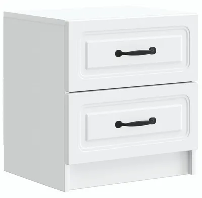 Immagine prodotto di vidaXL Comodino bianco 43 x 34,5 x 44,5 cm in MDF