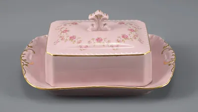 Zdjęcie produktu dla Leander Buttermilk, różowa porcelana, 0,25 kg, kwiaty, pożyczkodawca