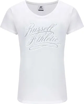 Produktbild von Russell Athletic Awt A31701 Kurzarm-t-shirt Mit V-ausschnitt Weiß M Frau Weiß M