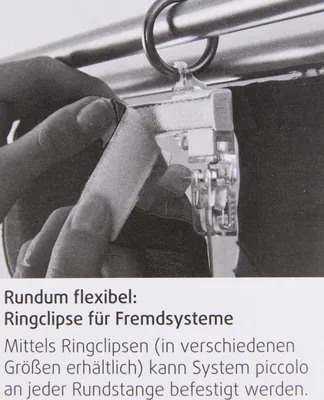 Produktbild von Faltrollosystem Raffrollosystem Stoffrollotechnik Komplettset mit allem Zubehör in 60cm breit