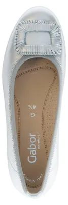 Image de Gabor Dames Classique ballerine G-Weite 62.623 couleur argent